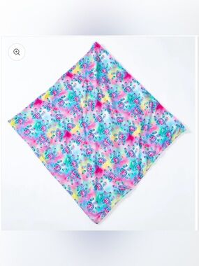 Colorful Rainbow Paw Print Microfiber Beach Towel
